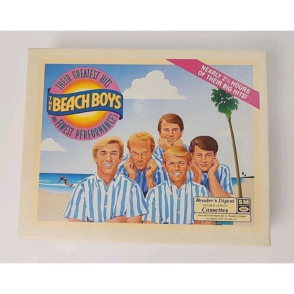 The Beach Boys 2 Cassette Tapes There Greatest Hits & Finest Performance Clean‎